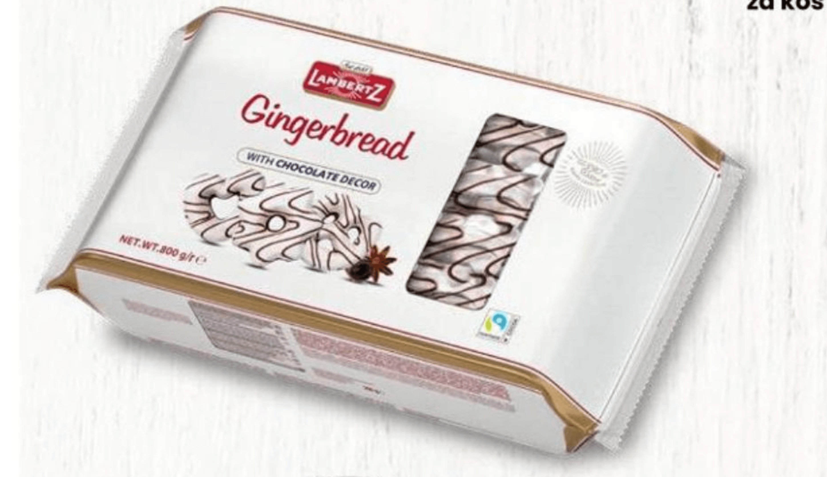 Medenjaki z glazuro in čokolado 800 g