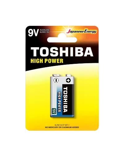 Baterija High Power Toshiba 9V 1/1 - Akcija v trgovini Jager