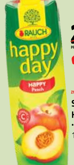 Sadni nektar Happy Day Happy 1 l Rauch