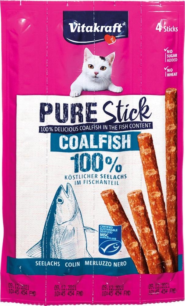 Vitakraft Pure Stick dopolnilna hrana za mačke 4x5g Vitakraft