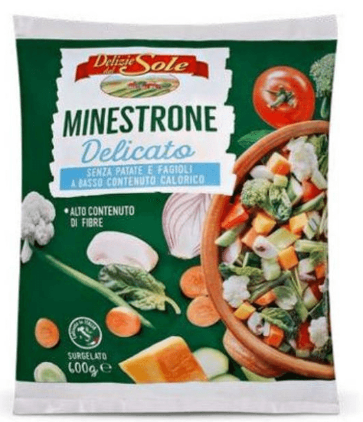 Zelenjava za mineštro 600 g - Akcija v trgovini Eurospin