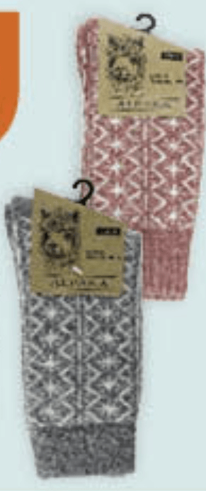 Ženske volnene nogavice 2 kos