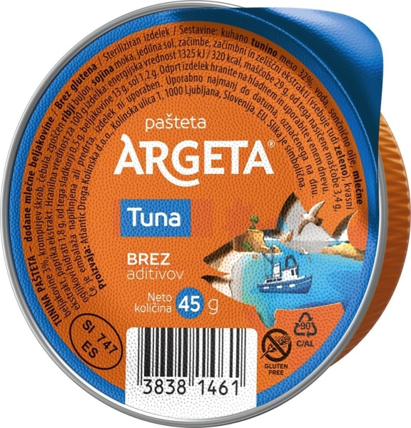 Tunina pašteta Argeta 45 g Argeta