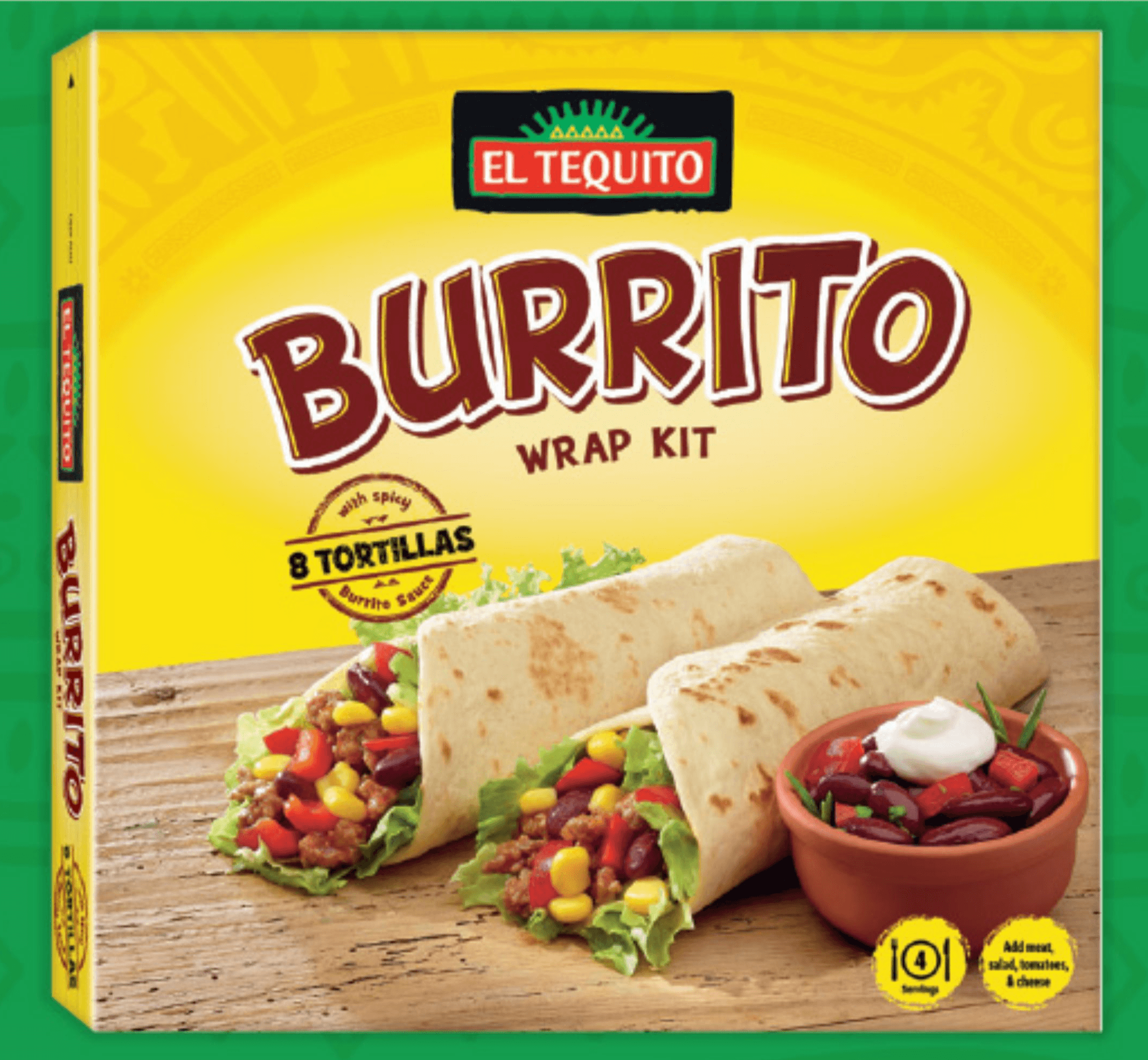 El Tequito „Burrito“ komplet 470 g