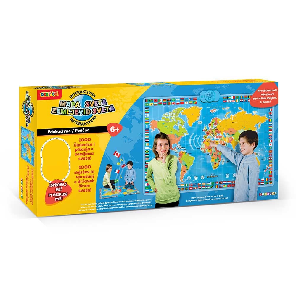 Interaktivni zemljevid sveta