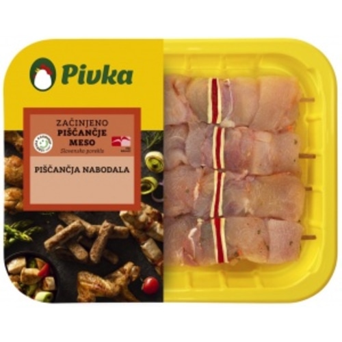 Piščančja nabodala IK 400 g Pivka