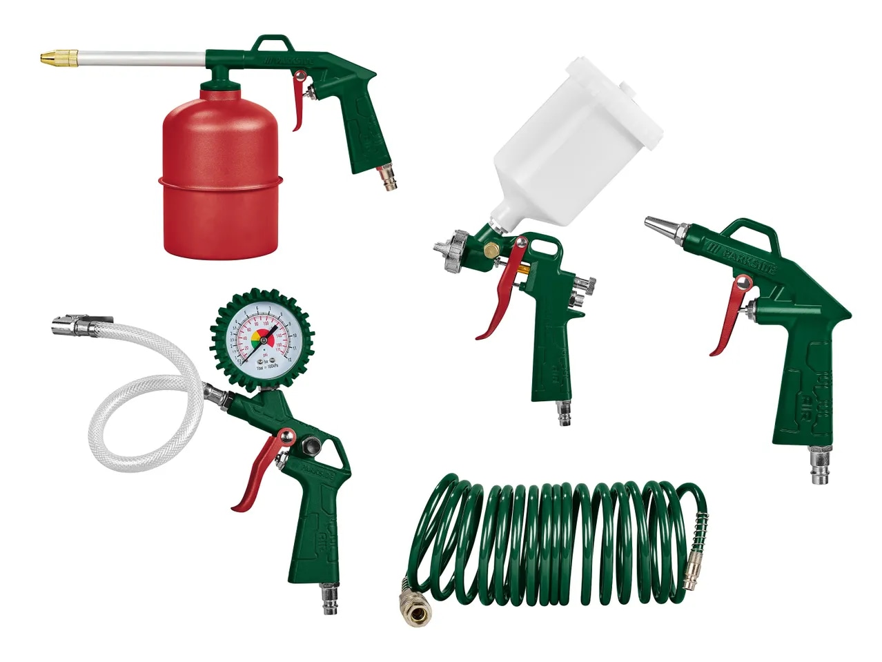 Parkside Komplet na stisnjen zrak 5-delni komplet PARKSIDE®