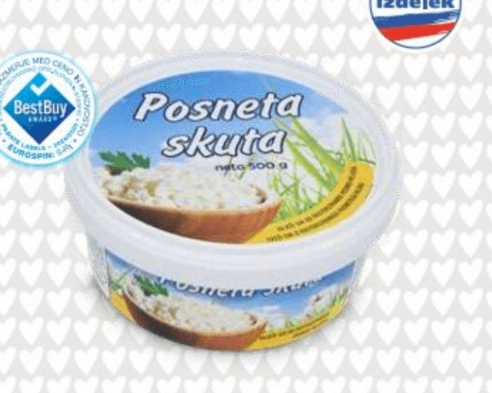 Skuta z 10% m.m. 500 g