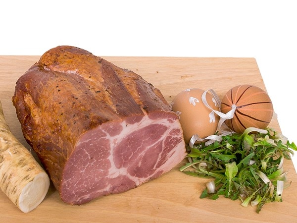 Klasično prekajen vrat ali šunka 1 kg