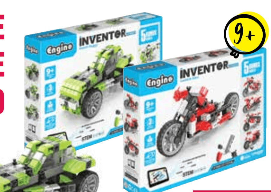 Igralne kocke za sestavljanje Engino - Akcija v trgovini Mercator