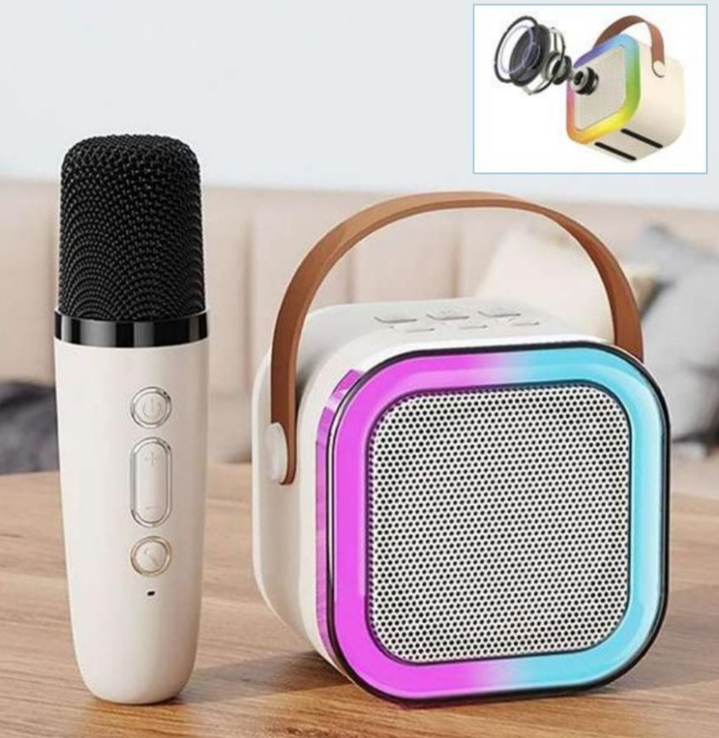 Mini zvočnik z mikrofonom