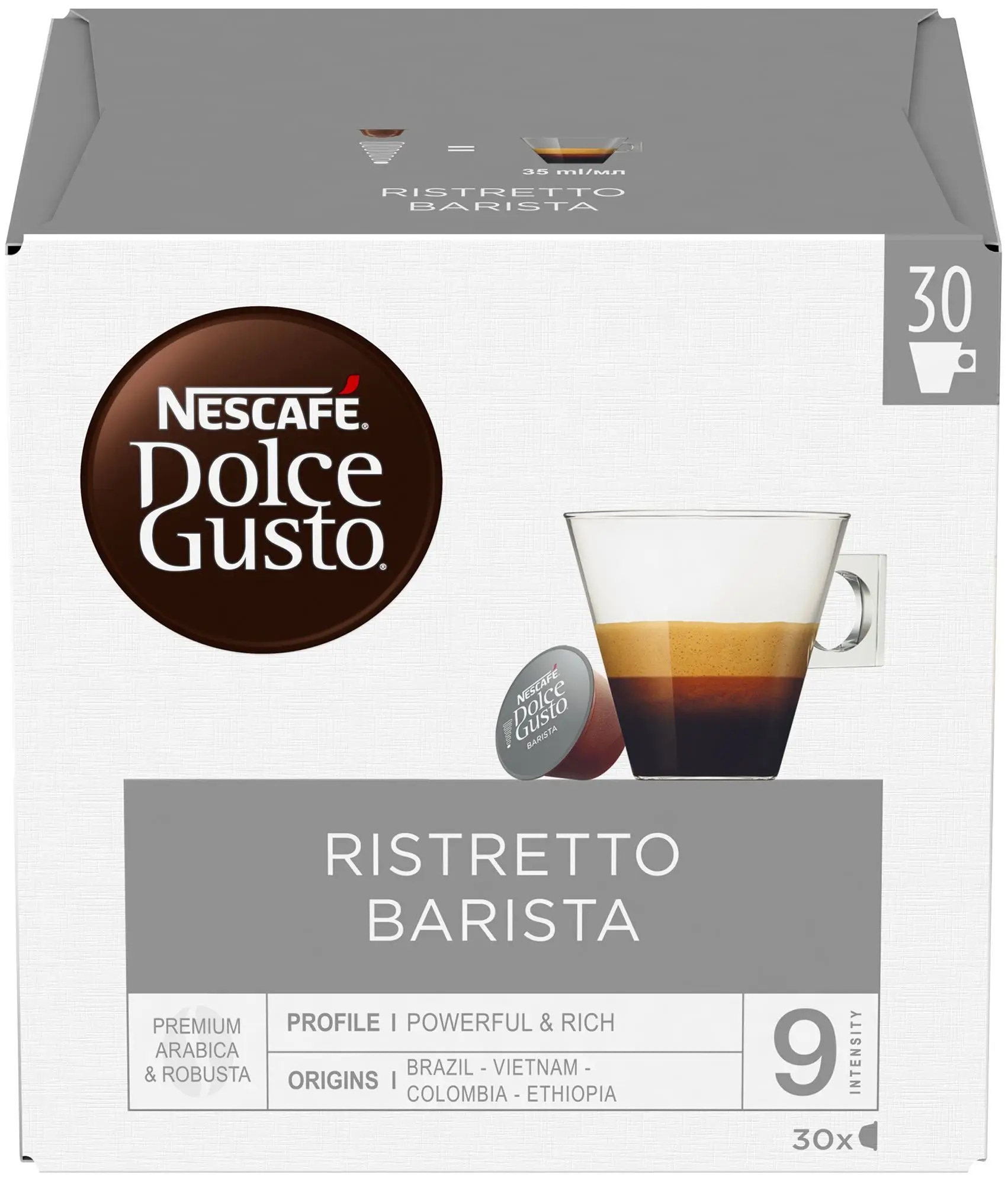 Kavne kapsule Dolce Gusto 30 kapsul
