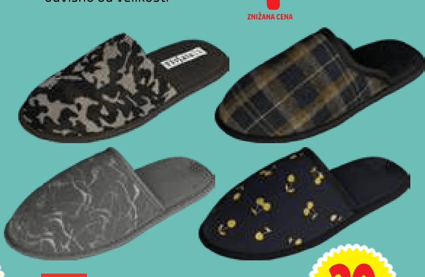 Tiisaia Ženski ali Moški copati 36-45