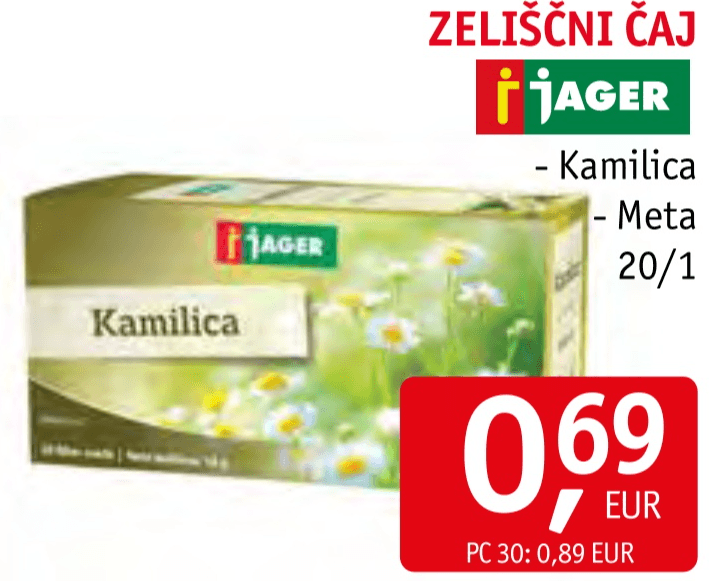 Zeliščni čaj Jager 20/1