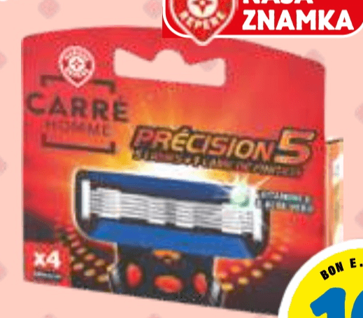 Carré Homme nastavek za brivnik 4 nastavki