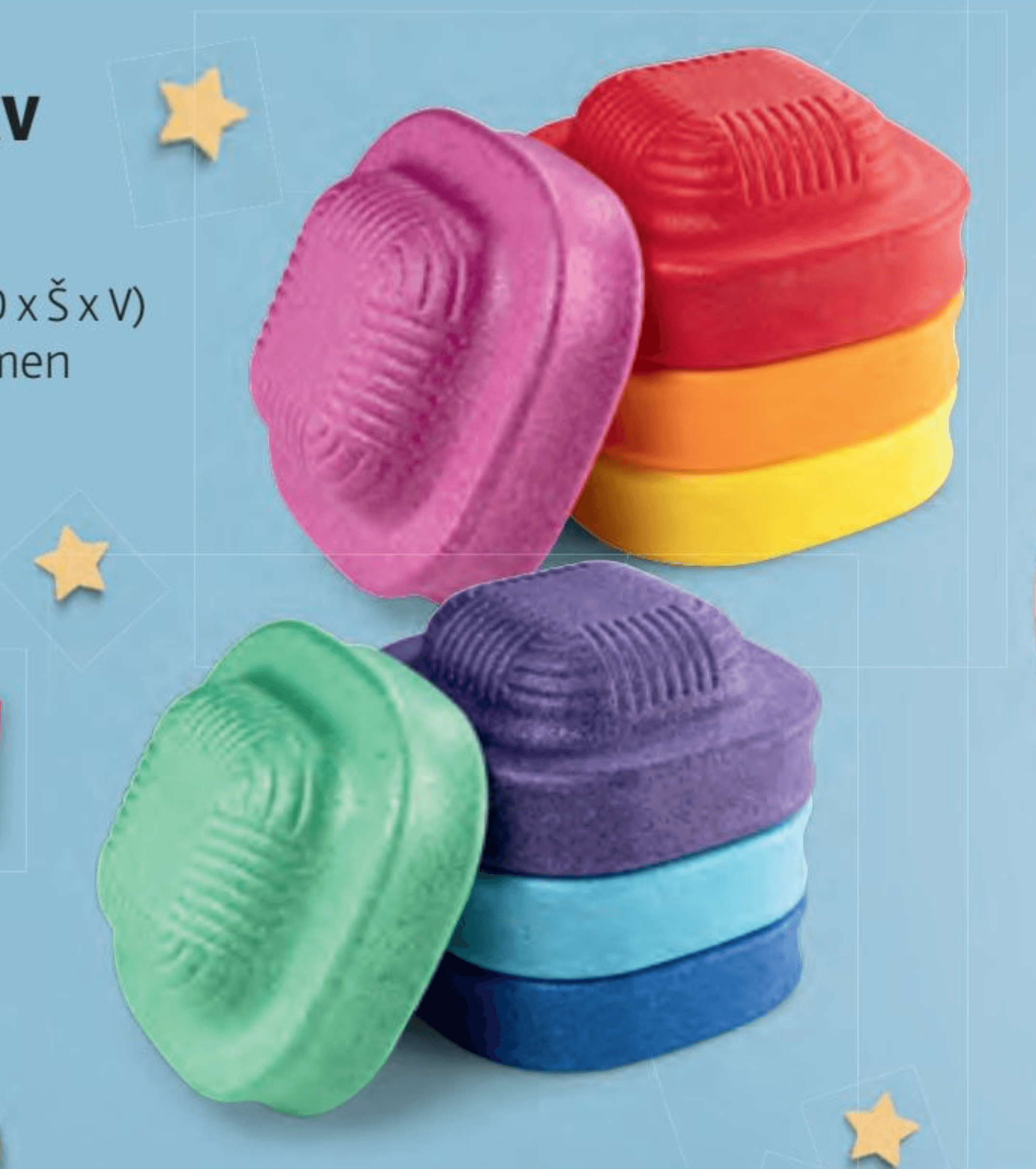 TOYLINO Kamni za krepitev ravnotežja 4-delni komplet