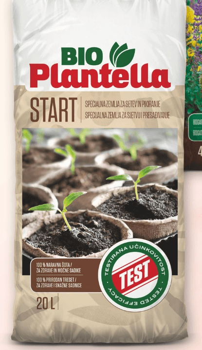 Zemlja Bio Plantella Start 20 l - Akcija v trgovini Spar