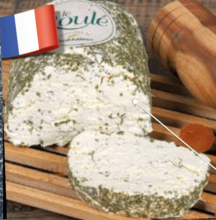 Roule sir s česnom in zelišči