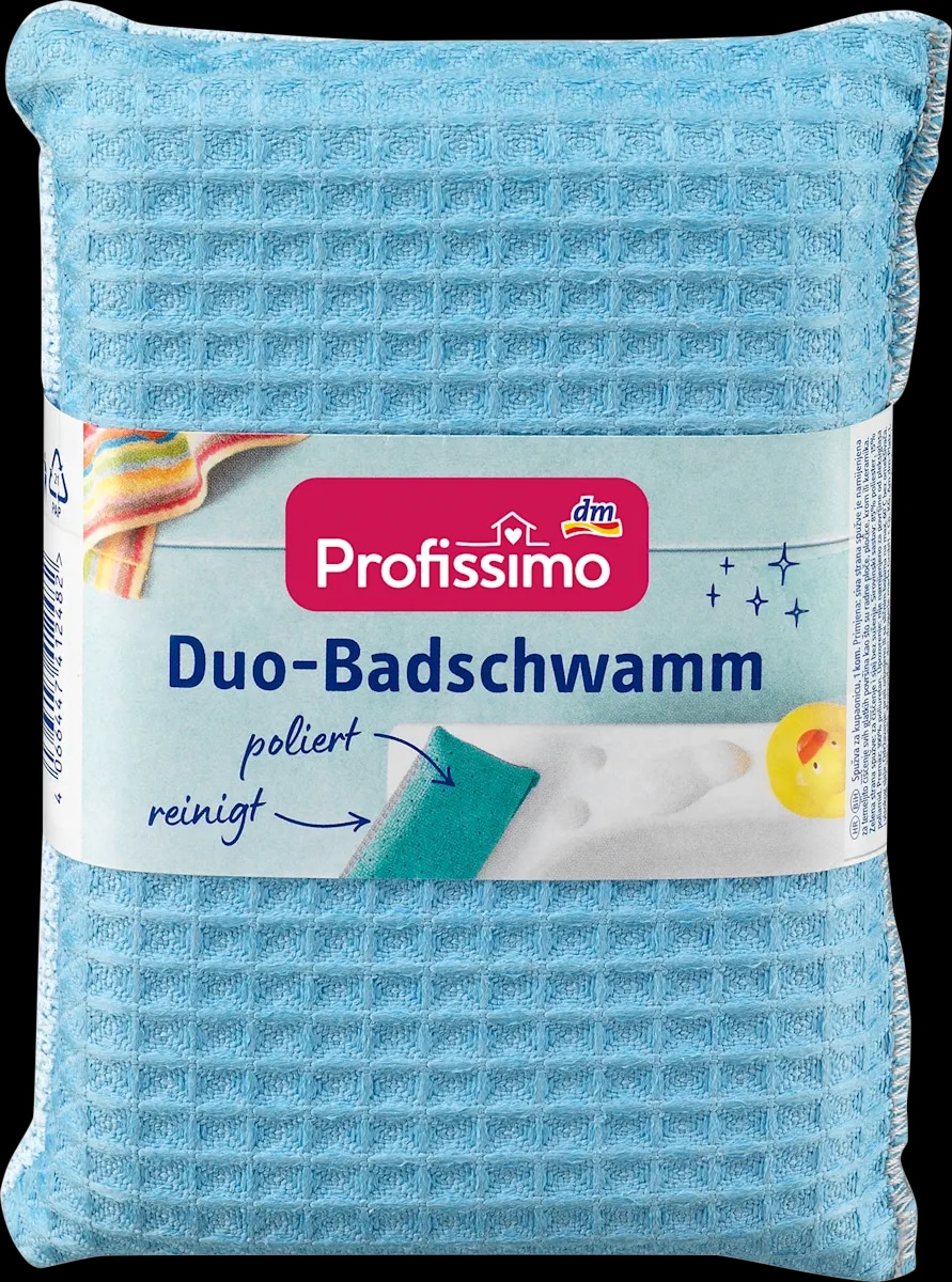 Profissimo dvostranska gobica za čiščenje kopalnice 1 kos - Akcija v trgovini Dm