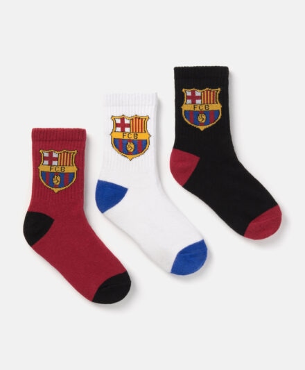FC Barcelona Komplet 3 parov športnih nogavic za dečke 3 parov - Akcija v trgovini Pepco