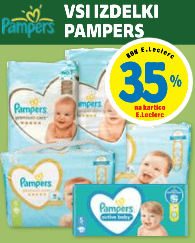 VSI IZDELKI PAMPERS