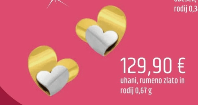 Uhani - Akcija v trgovini E.Leclerc