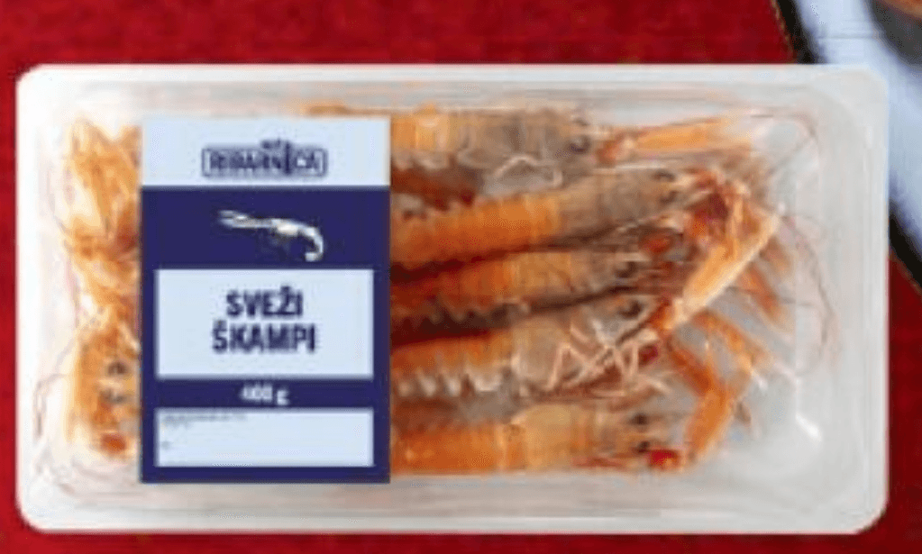 Naša ribarnica Sveži škampi 400 g