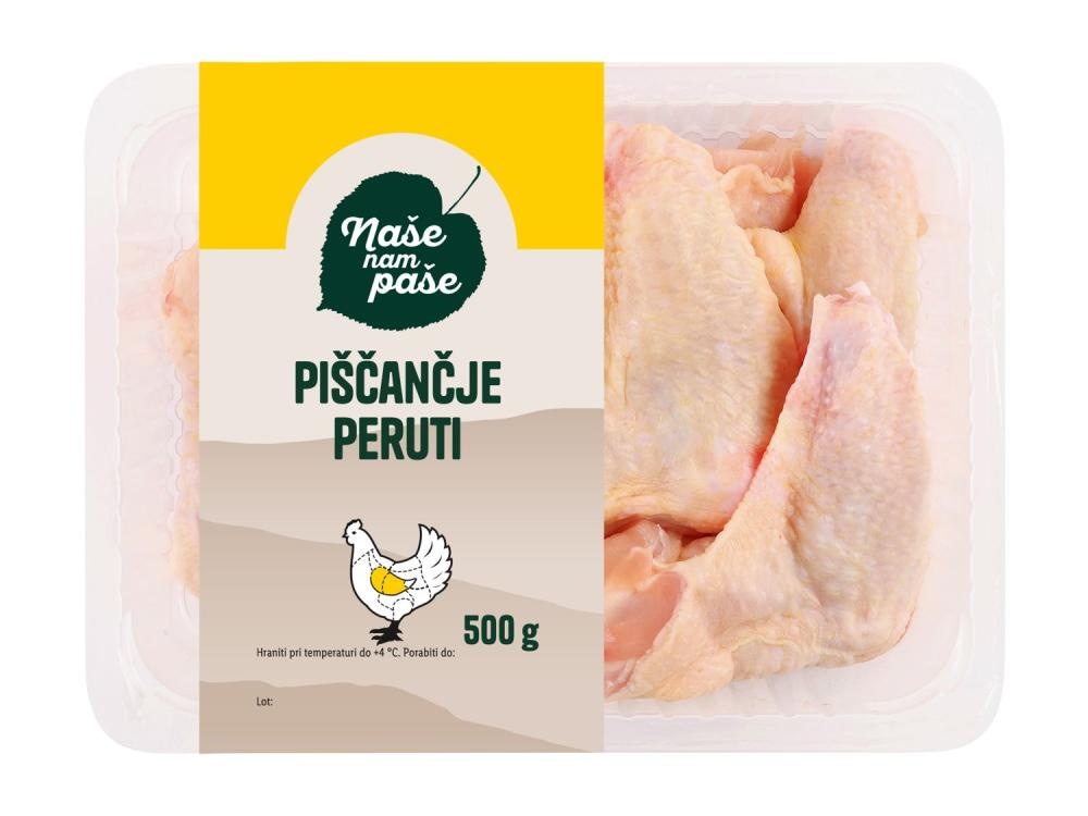 Sveže piščančje peruti 500 g