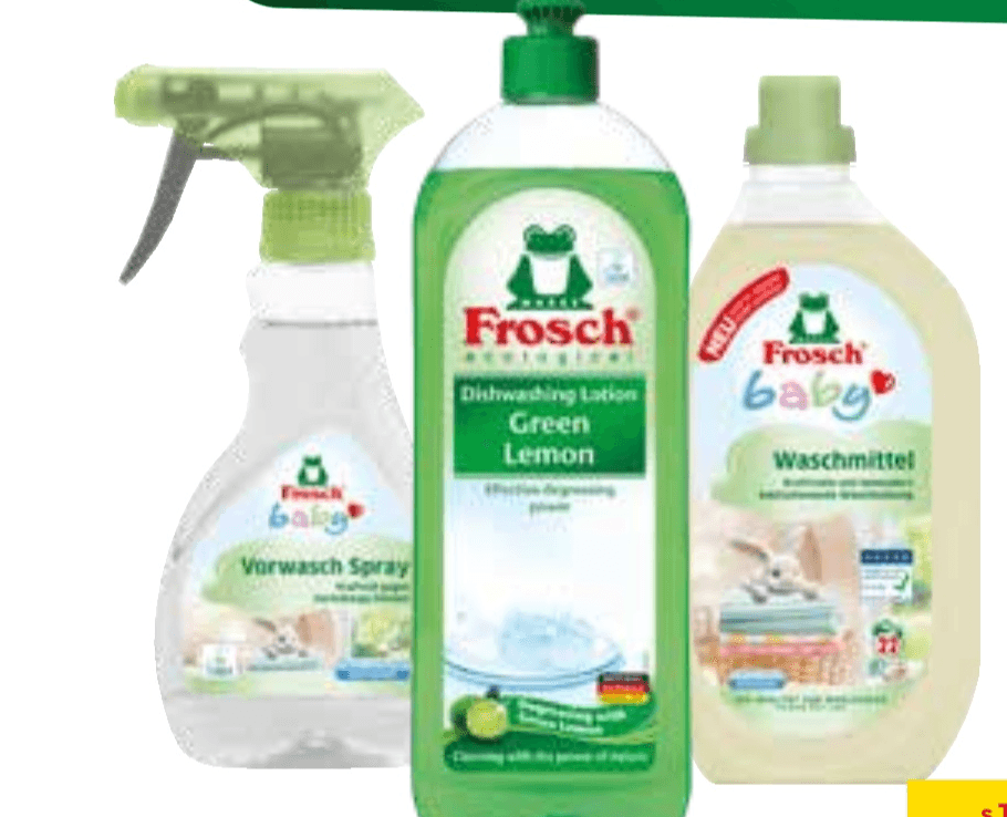 Izdelki Frosch - Akcija v trgovini Tuš