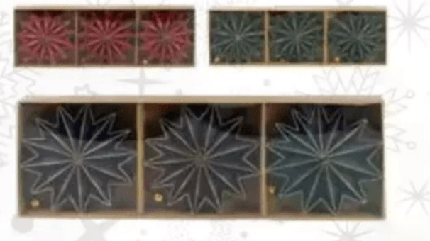 Božična dekoracija iz papirja 3/1