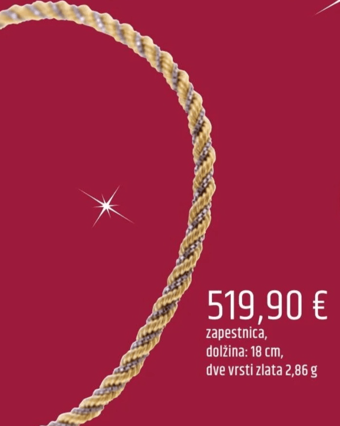 Zapestnica - Akcija v trgovini E.Leclerc