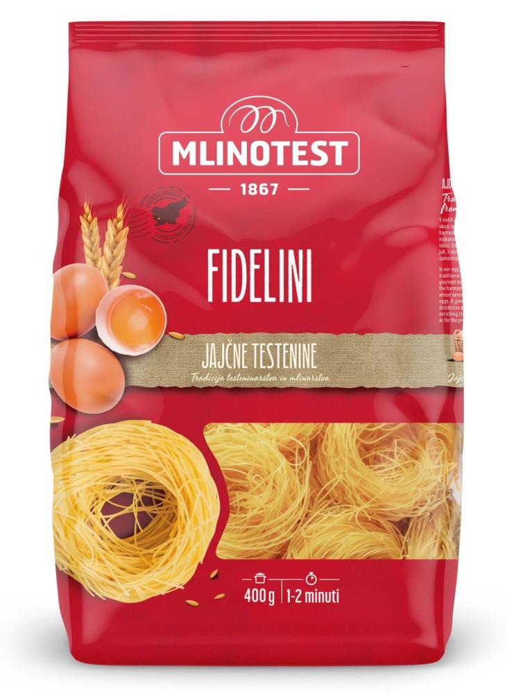 Mlinotest Jajčne testenine 400 g - 500 g