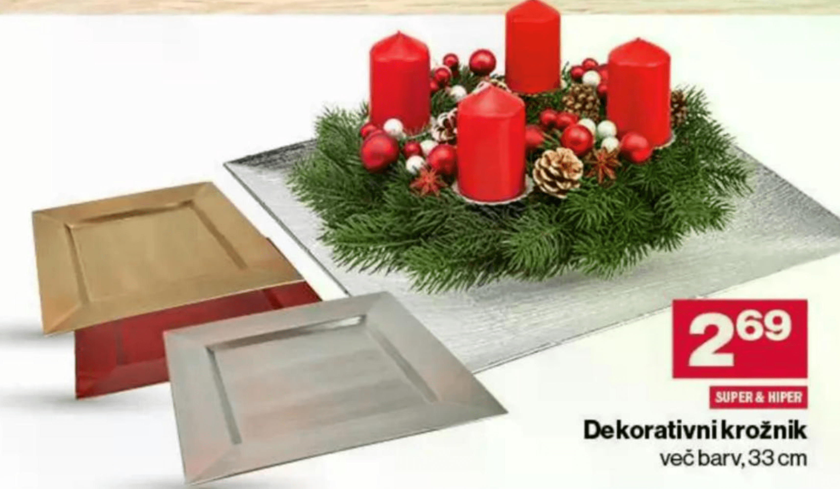 Dekorativni krožnik