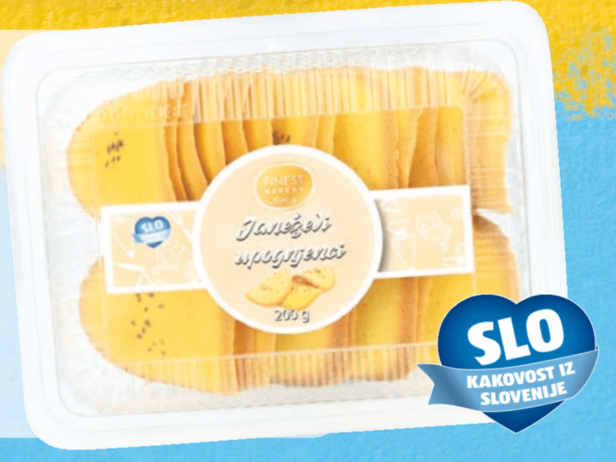 Janeževi upognjenci Finest Bakery 200 g