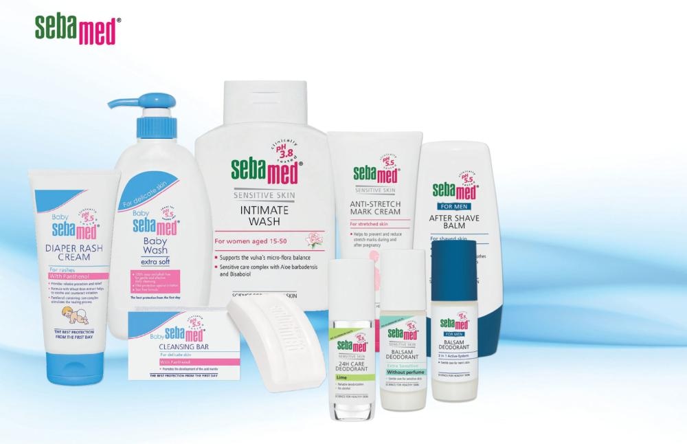 Izdelki znamke Sebamed