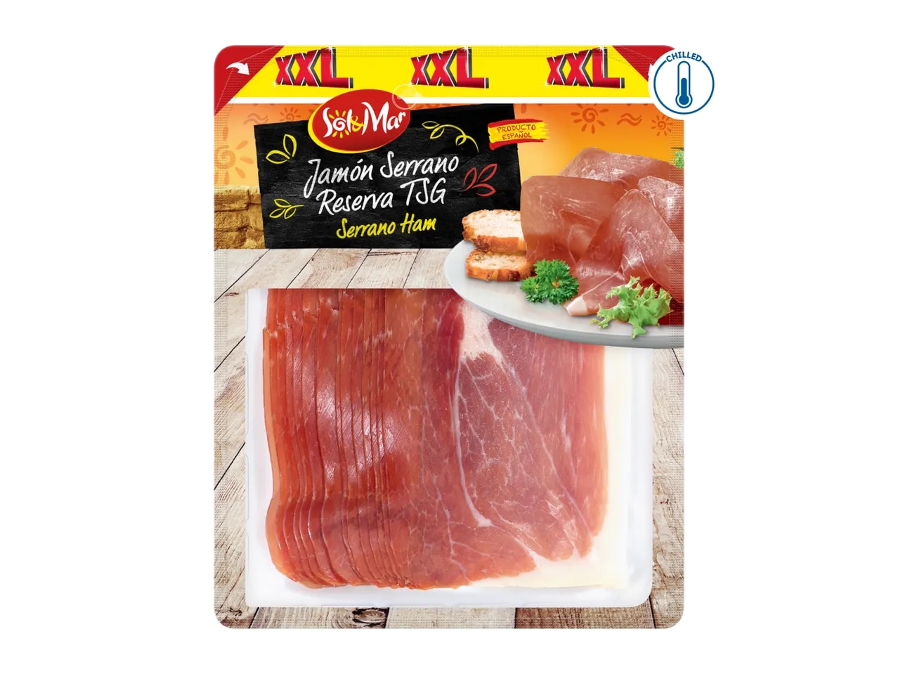 Sol&Mar Jamón Serrano 240 g