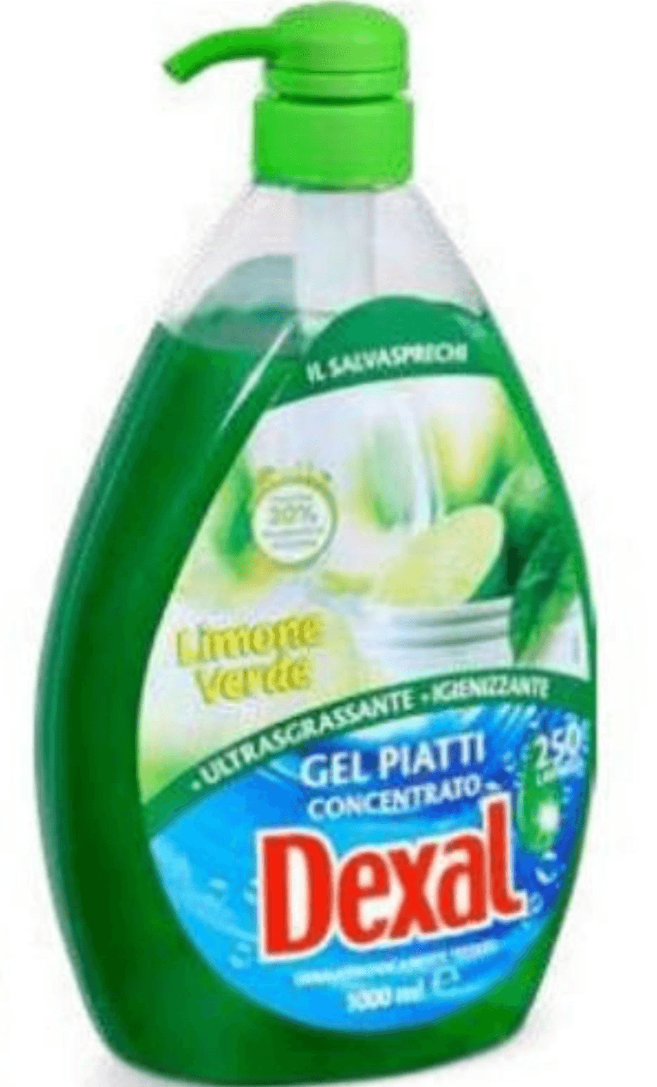Dexal Detergent za posodo z vonjem limone 1 l