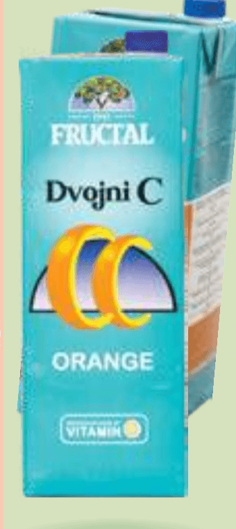 Sadna pijača Fructal Dvojni C 1,5 l