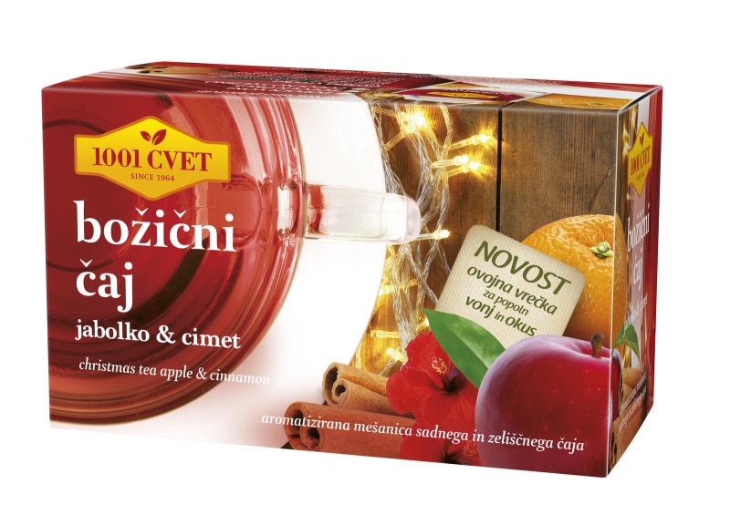 1001 Cvet Čaj 50/40 g oz. 20 čajnih vrečk