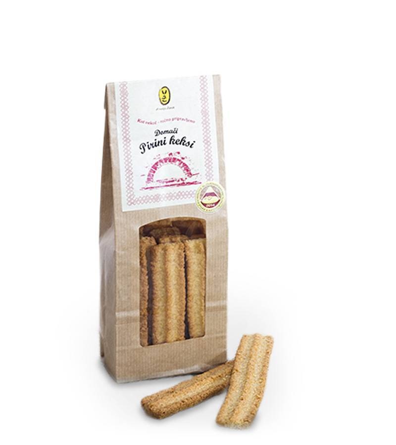 Domači Pirini Keksi 500 g - Akcija v trgovini Tuš