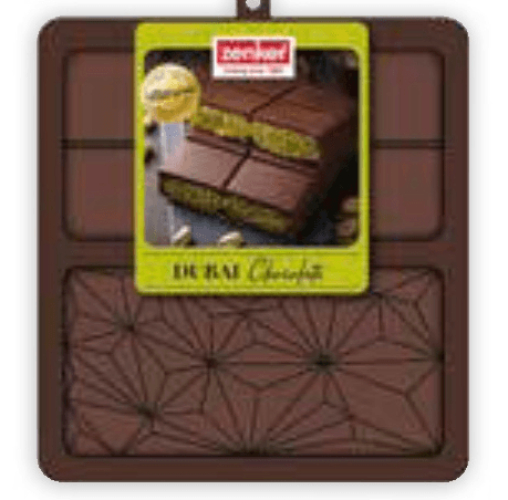 Zenker Dvojni silikonski kalup za čokolado pribl. 25 x 19 x 3 cm