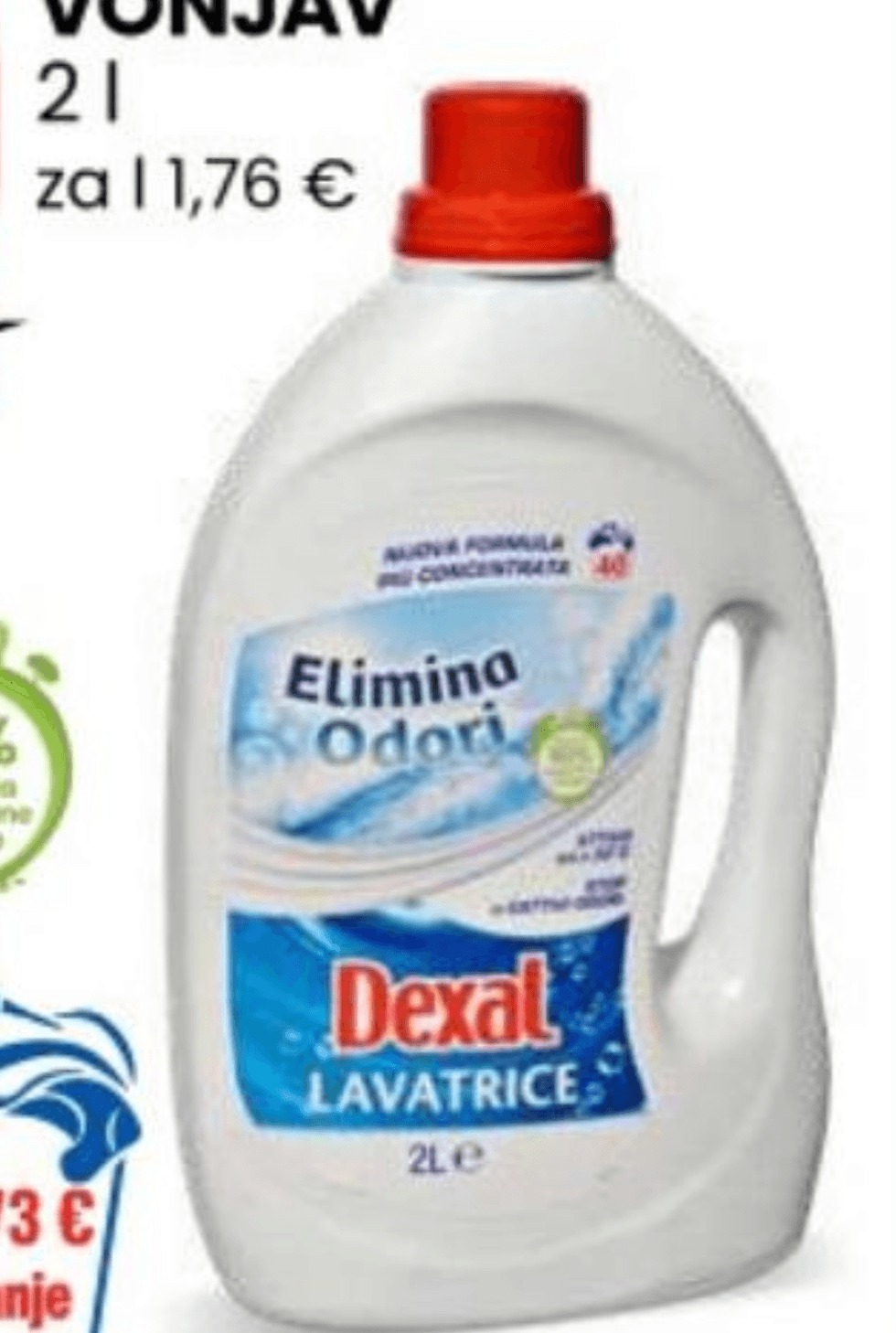 Detergent za perilo Dexal Lavatrice 2 l - Akcija v trgovini Eurospin