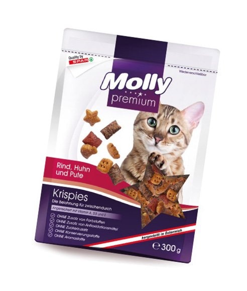 Molly Priboljški za mačke 300 g