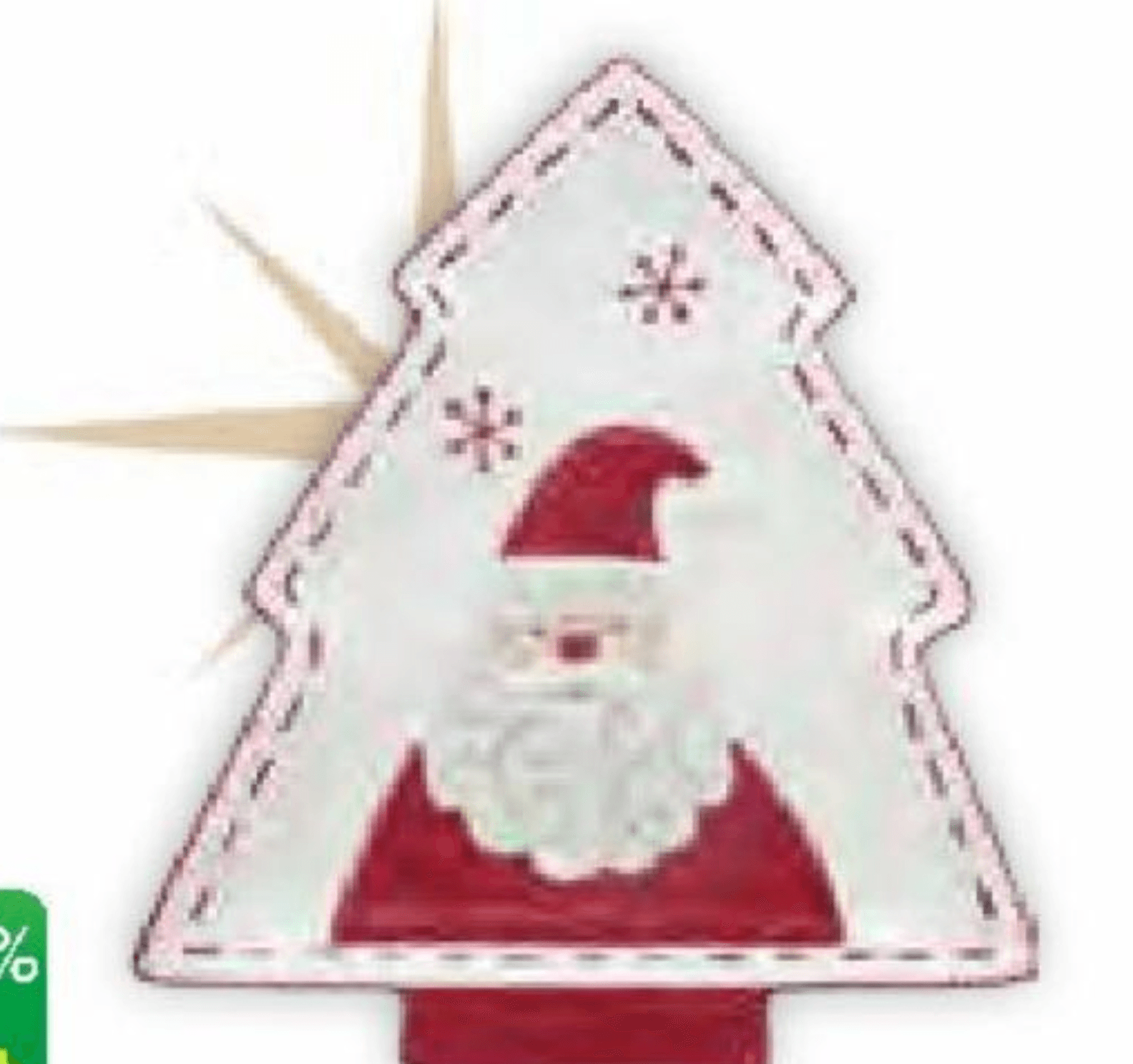 Vivi Keramični servirni krožnik smrečica