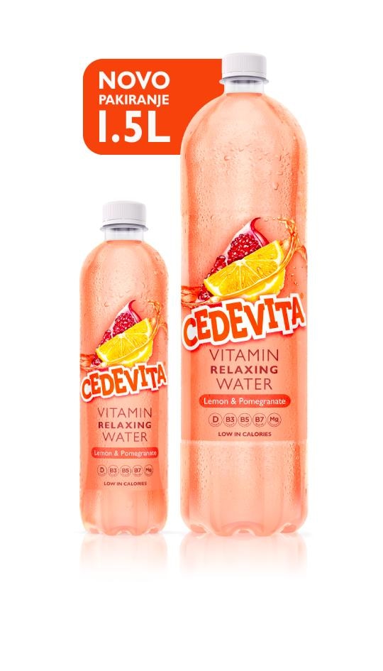 Voda Cedevita VW 1,5 l - Akcija v trgovini Mercator