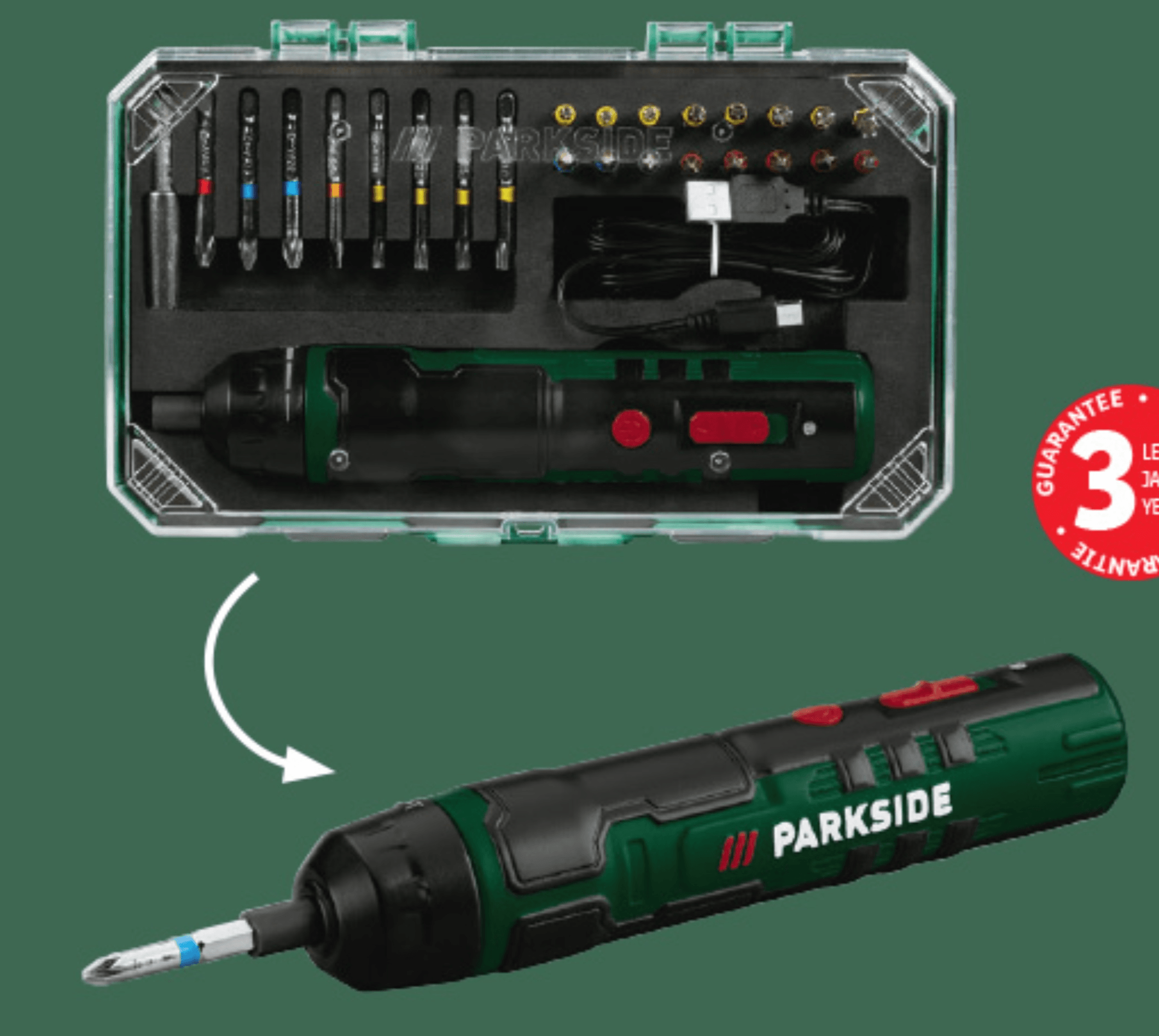 Parkside Akumulatorski vijačnik