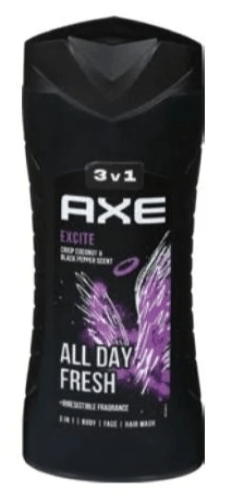 Axe Excite gel za prhanje 400 ml