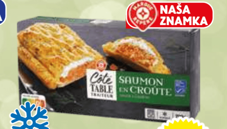 LOSOS V HRUSTLJAVI SKORJICI COTE TABLE 700 g