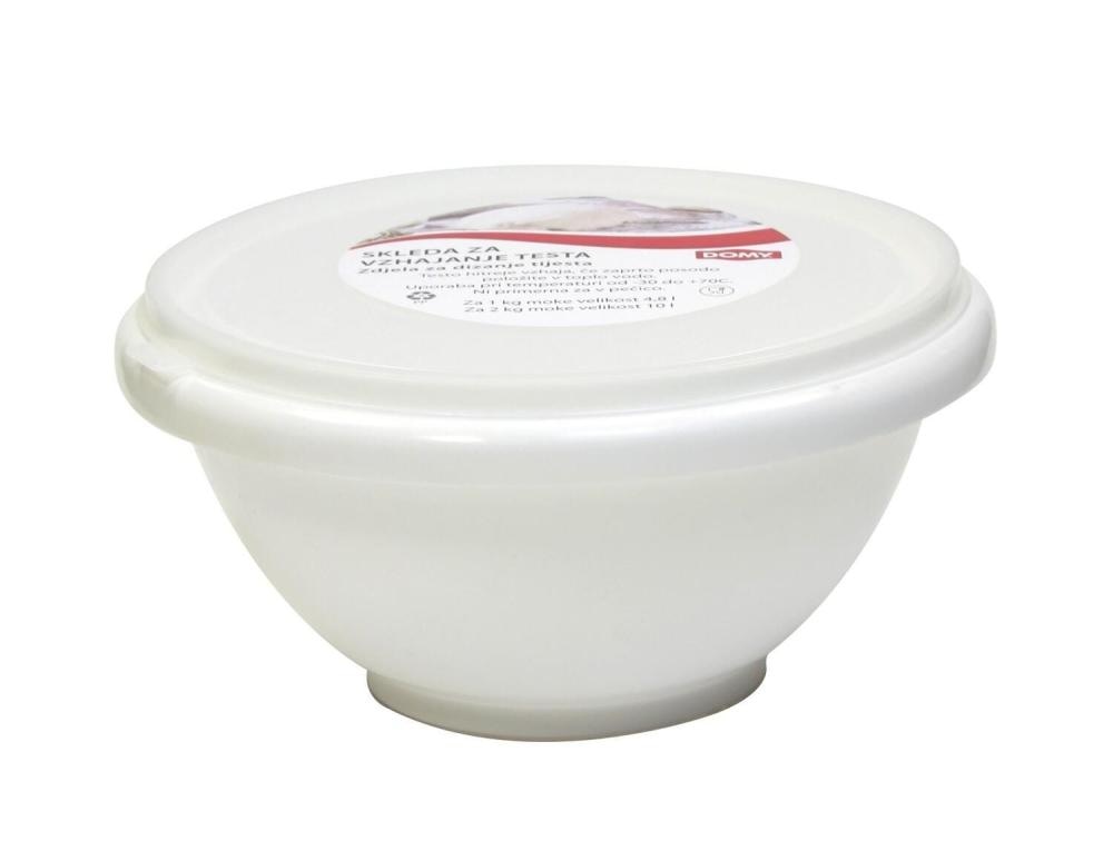 Skleda za vzhajanje testa 4,8 l