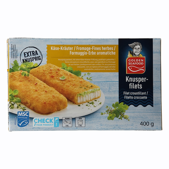 Golden Seafood Hrustljavi ribji fileji 400 g - Akcija v trgovini Hofer
